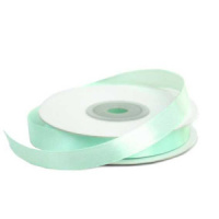 Лента упаковочная атласная 12мм, 22м тиффани