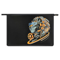 Папка д/тетрад. А4 (330*230*70) молния сверху, пластик "Кибер лев"