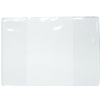 Обложка для Паспорта ПВХ прозрачная, 110мкм