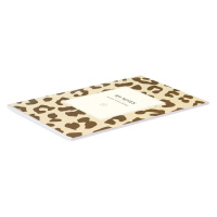 Блокнот 120*185мм  32л скоба "Леопард бежевый" кл., мат.лам.