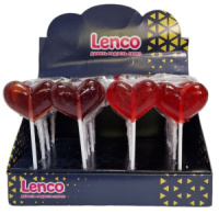 Карамельный  "Леденец "Сердце" 18 гр., ассорти