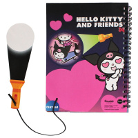 Книжка с фонариком "Kuromi" А5