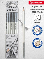 Карандаш  ACMELIAE HB трехгранный, ч/б корп.