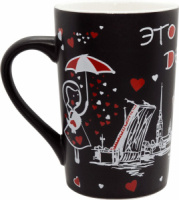Кружка 320мл, "Санкт-Петербург.Это Питер, детка"