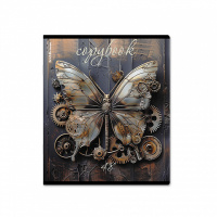 Тетрадь А5 48л кл. Erich Krause "Iron Wings", металлизир.ламинация+твин-лак MIX-PACK