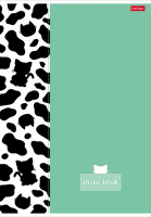 Тетрадь А4  96л кл. скоба Hatber "Mimimilk" мат.лам., 3 диз. в блоке