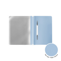 Скоросшив. пласт. А5+ прозр. верх. Soft Manga , 0,12/0,18мм ассорти