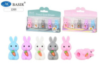Ластик Basir насадка "Заяц" 4*1,7см, 5шт.