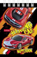 Блокнот А7  40л гребень "Автомобили" без лин., тонир.блок