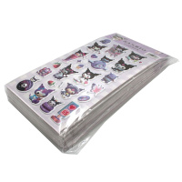 Наклейки 3D 10*22см "Sanrio Kuromi" 6 дизайнов* Наклейки 3D 10*22см "Sanrio Kuromi" 6 дизайнов*