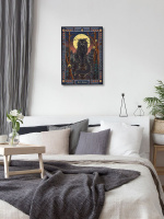 Пазлы 1000 элементов  470*670мм. "Славянская мифология. Кот Баюн"