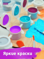 Живопись по номерам с акрилом 20*30см  "Автобот"