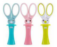 Ножницы детские Deli Magic Rabbit 13см, пластиковые, блистер