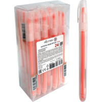 Текстовыделитель "Attomex" 1-4мм оранжевый, круг. корпус