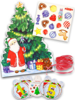 Адвент-календарь "Ёлка.Обратный отсчет" карточки АК-7513