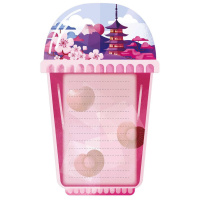 Блок д\записи на магните (105*170мм) "Мои заметки" 40л, ассорти*