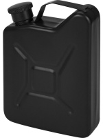 Фляжка  подарочная 150мл "Горючее" черная