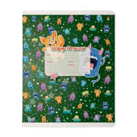 Тетрадь А5 12л кл. Альт "Монстрики"