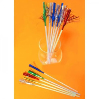 Трубочка д/коктейля "Салют"  12шт