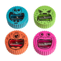 Ластик  BV с точилкой FunGraphix. Monsters, 4 вида