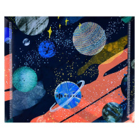 Конверт на кнопке  с рисунком 170*140мм, Космос