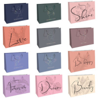 Пакет подар. бумажн. 32*26*12см, Ассорти, мат.лам., тисн.фольгой