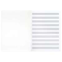 Тетрадь для нот А4 32л., вертик., скоба "В вихре мелодии"