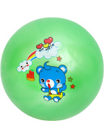 Мяч детский 15см "Любимые животные" ассорти НЕ НАДУТЫЙ