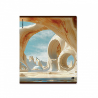 Тетрадь А5 48л кл. Erich Krause "Dune", мат.лам.MIX-PACK