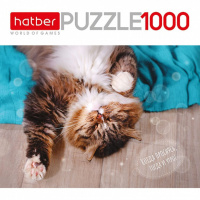 Пазлы 1000 элементов  680*480мм. "Кот Борис"
