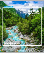 Тетрадь А5  80л кл. Проф-Пресс "Вдохновляющие виды" белизна 92%