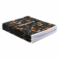 Тетрадь А5 48л кл. Феникс+ "Герои с характером" выб.твин-лак, бел.100%