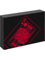 Карты игральные 54шт,  "Фолд" красные+золото