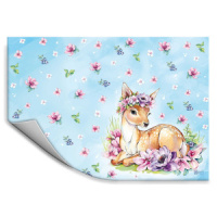 Клеенка для уроков труда "Олень" 500*700мм, ПВХ