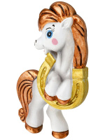 Магнит 7см "Пони с подковой"