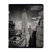 Тетрадь А5 48л кл. Альт "Города" УФ-лак