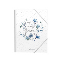 Папка на резинке А4 0,5мм Frozen Beauty