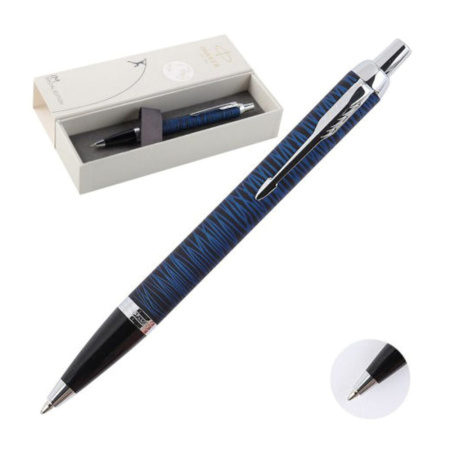 Parker IM SE Шариковая ручка K320 Blue origin M черные чернила