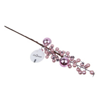 Декор новогодний 54см "Веточка с ягодами"