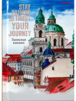 Блокнот А6 7БЦ  64л "Классика архитектуры-6" кл., глянц.лам.