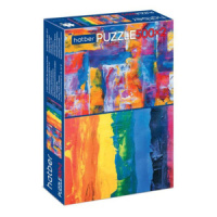 Пазлы    2в1  "Абстракция" Premium 500+500 дет.