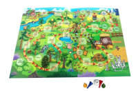 Игра-цифроходилка с многоразовыми наклейками. Загадочные циферки: как ёжик цифры и счёт учил