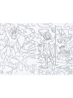 Раскраска "Космические приключения" А4 36стр.