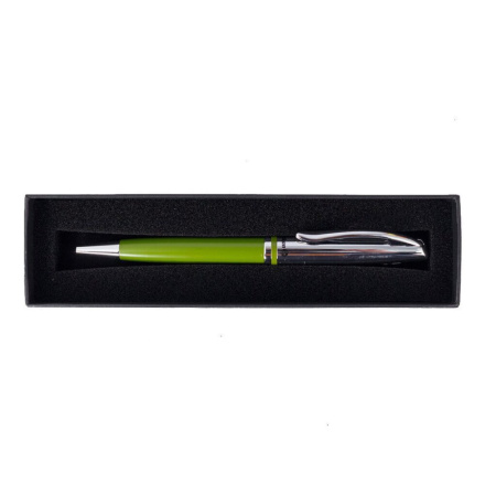 Ручка шар.Pelikan Jazz Elegance Olive корп. лак.,хром/олив.,синие чернила,подарочная коробка